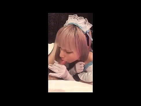 ❤️ Japonski idol [mayuka], kostum francoske služkinje, 1. del, fafanje in onaniranje z losjonom ❤️❌ Sex video na sl.milf300com.ru